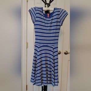 Eight Sixty Striped Mini Dress